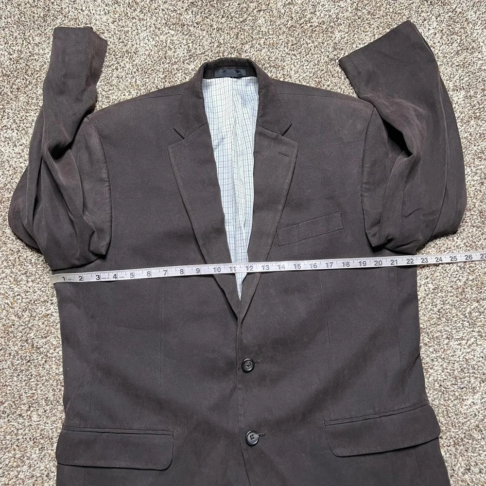 Ralph Lauren 2 Button Front Blazer Corduroy Fully Lined Brown Mens Size 42R